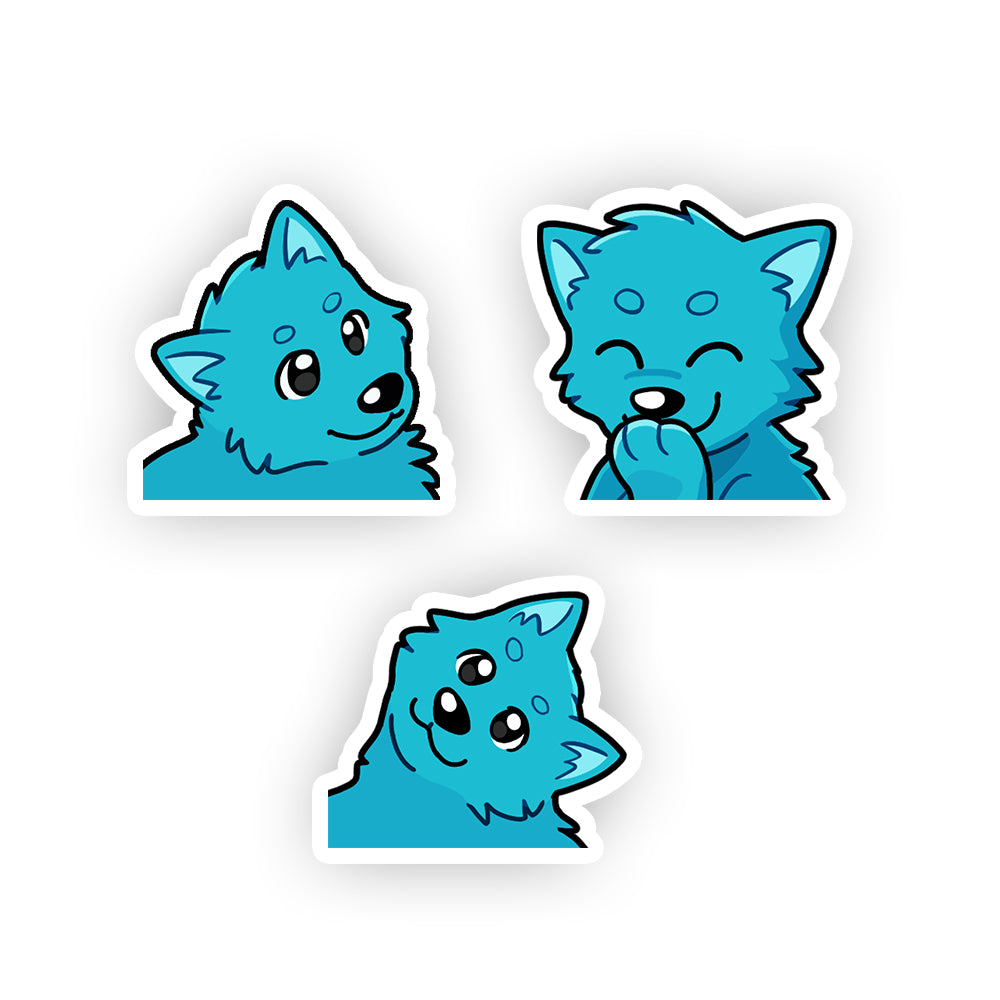 AndyHill The Silly Doge Sticker Pack