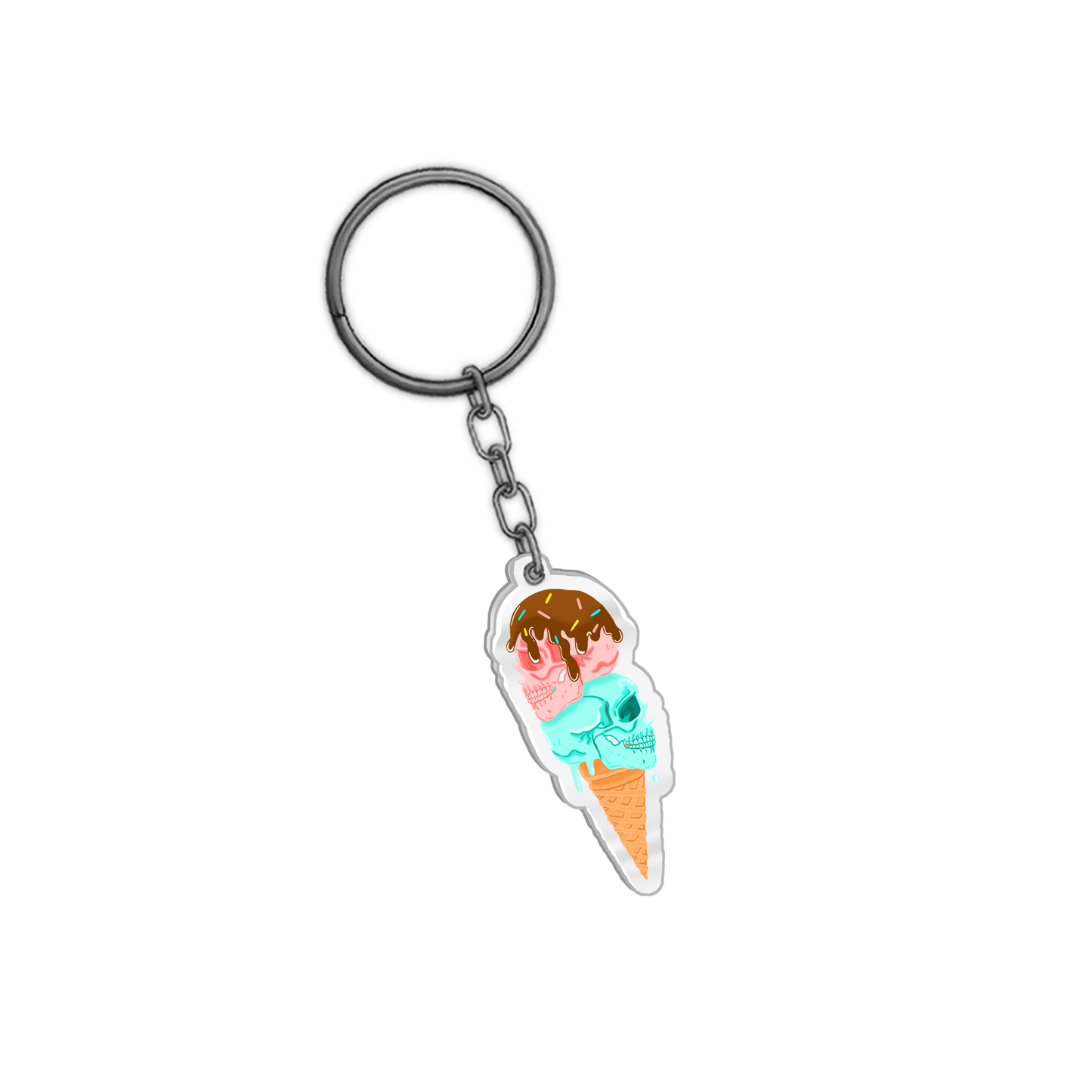 SamusArting Lactose Intolerance Keychain