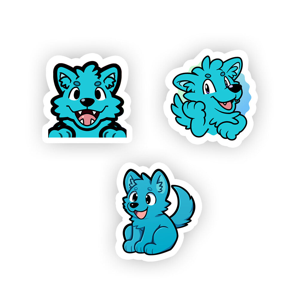AndyHill The Happy Doge Sticker Pack