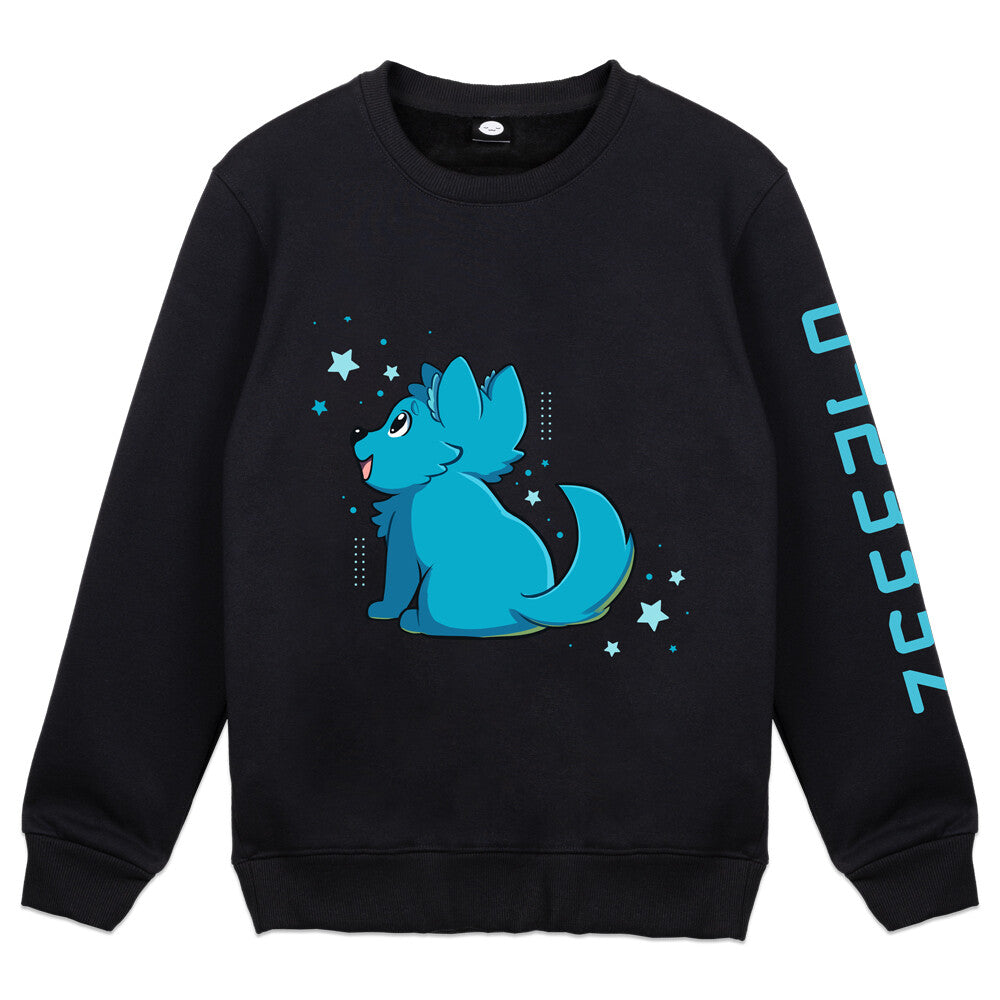 AndyHill Starry Eyed Pup Crewneck