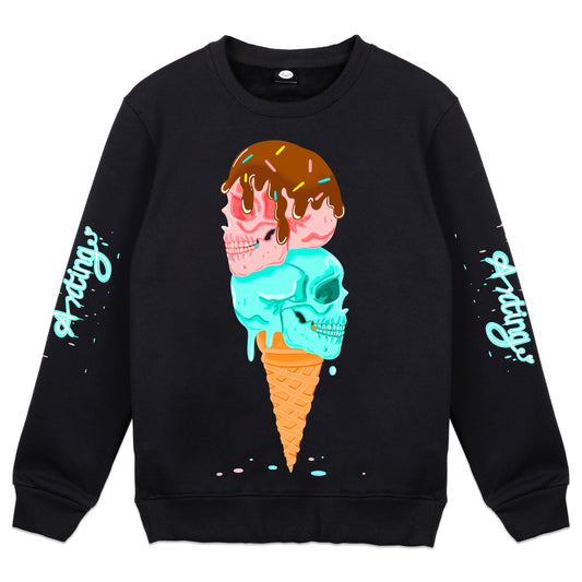 SamusArting Lactose Intolerance Crewneck