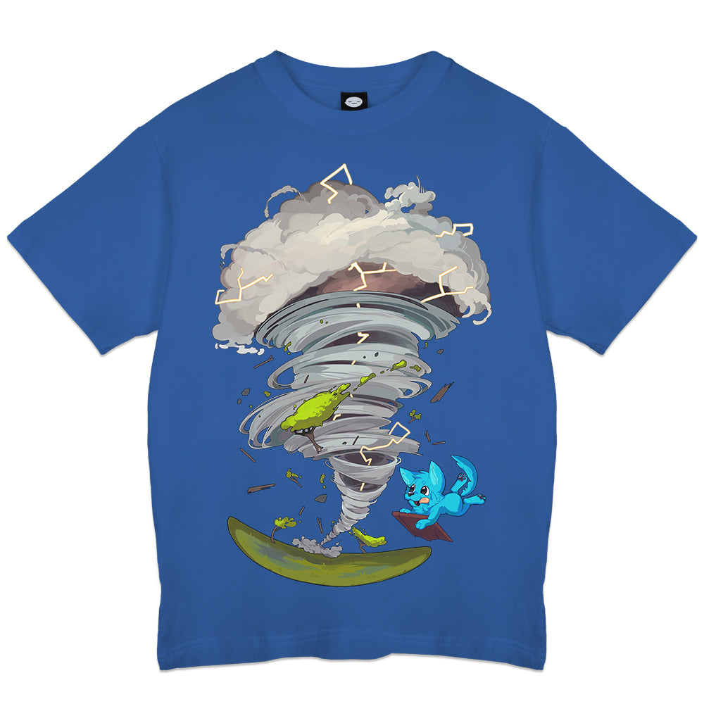 AndyHill Storm Chase Pup Blue T-Shirt