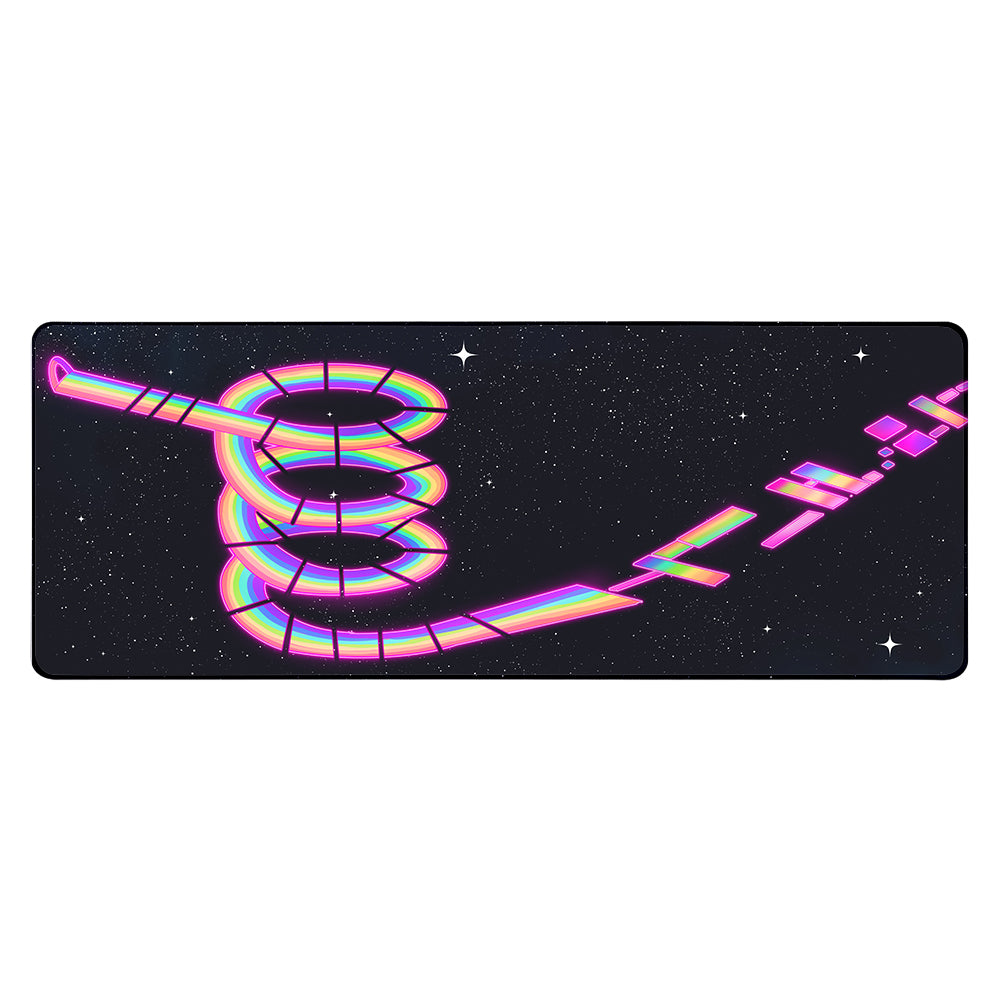 Rainbow Road XL Mousepad