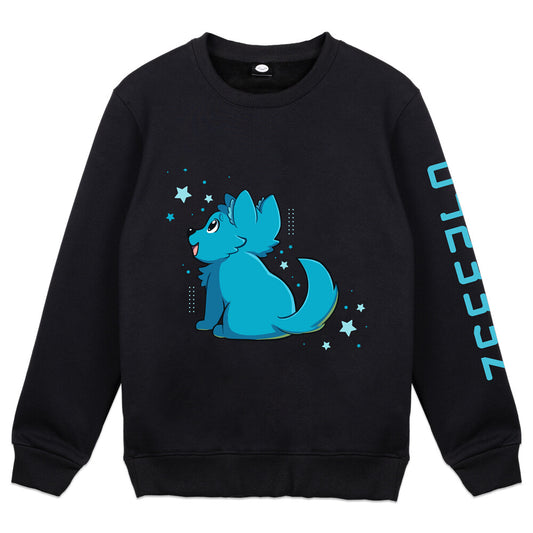 AndyHill Starry Eyed Pup Crewneck